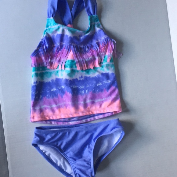 Cat & Jack Other - NWOT SWIMSUIT BIKINI CAT AND JACK girls XS sz 4/5